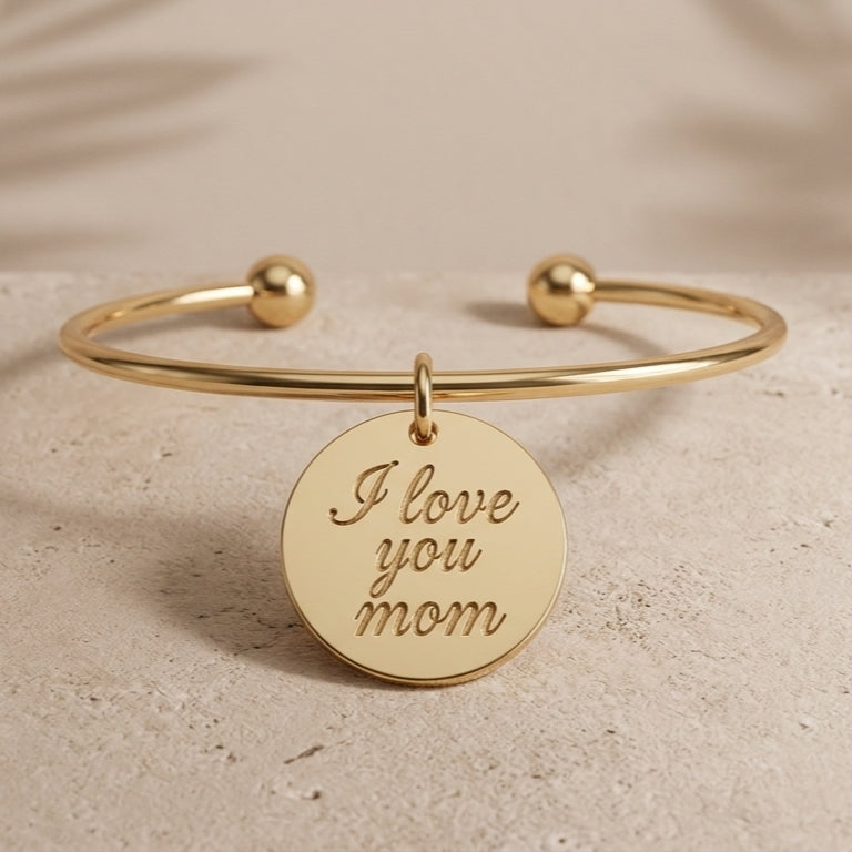 Bracelet jonc Rosa
