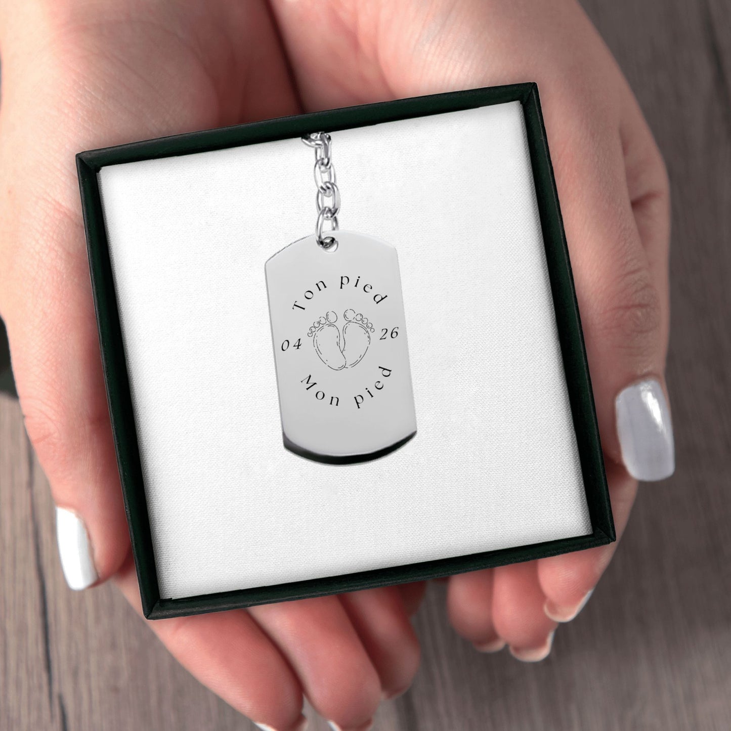 Tag Keychain