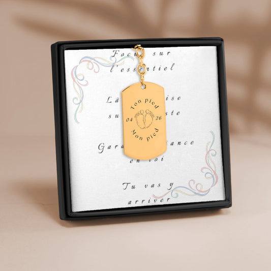 Tag Keychain