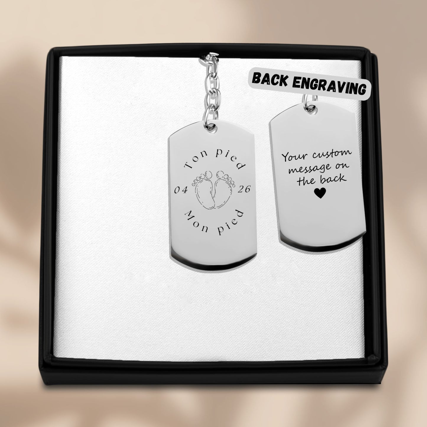 Tag Keychain