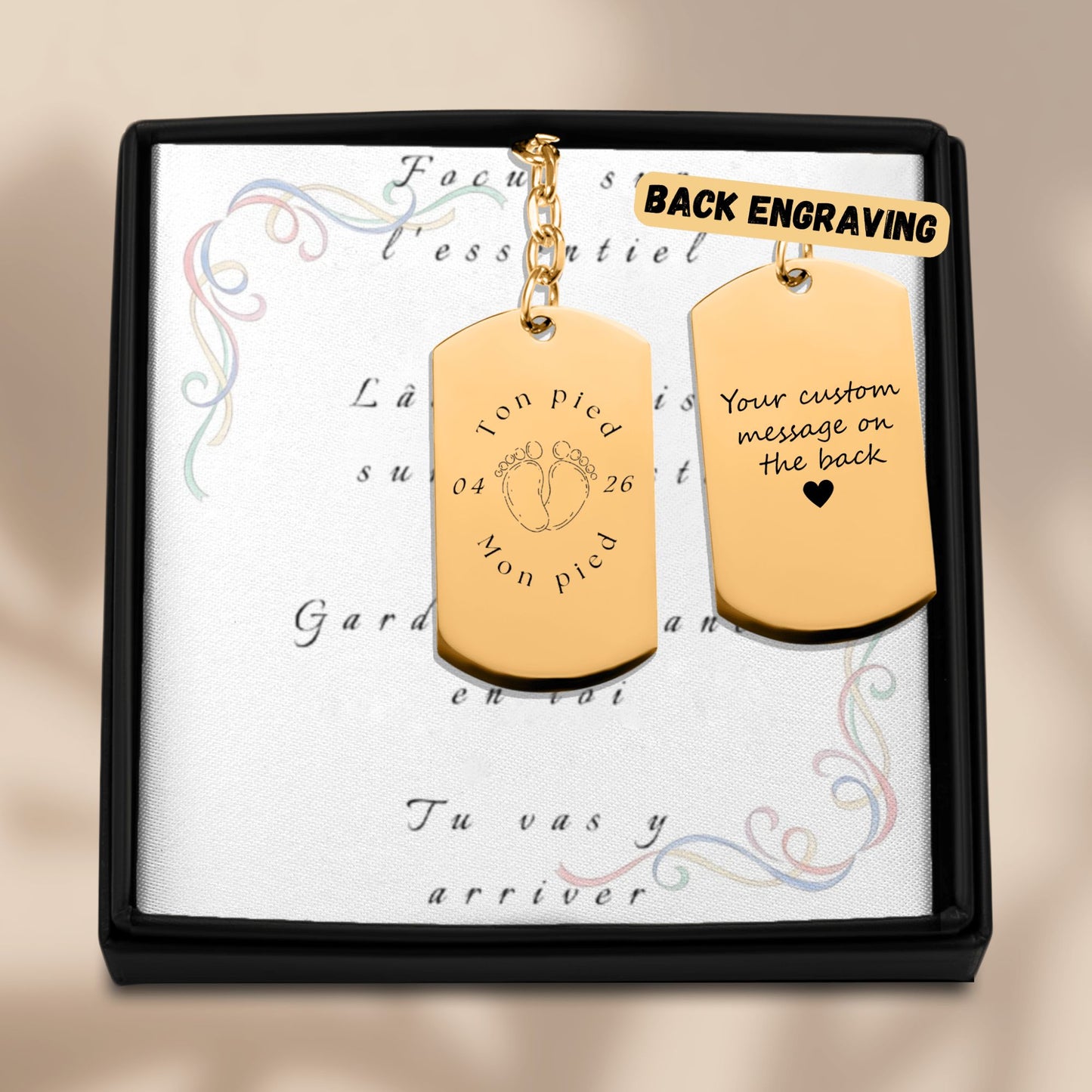 Tag Keychain