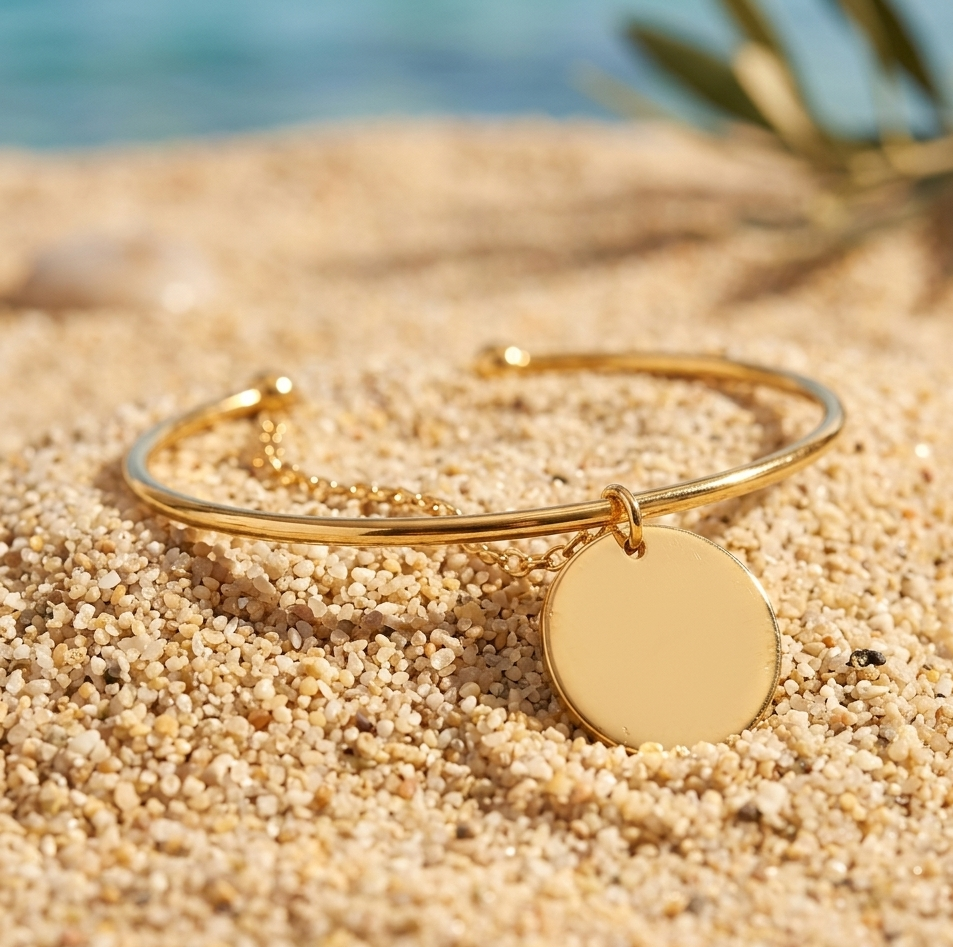 Bracelet jonc Rosa
